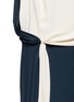 Detail View - Click To Enlarge - CHLOÉ - Sash tie colourblock cady dress
