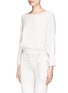 Front View - Click To Enlarge - CHLOÉ - Side tie wrap top