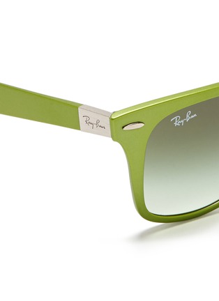Detail View - Click To Enlarge - RAY-BAN - 'Wayfarer Liteforce' matte thermoplastic sunglasses