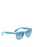 Figure View - Click To Enlarge - RAY-BAN - 'Wayfarer Liteforce' matte thermoplastic sunglasses