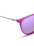 Detail View - Click To Enlarge - RAY-BAN - 'Izzy' acetate frame wire temple sunglasses