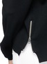 Detail View - Click To Enlarge - ACNE STUDIOS - 'Misty' zip hem sweater 