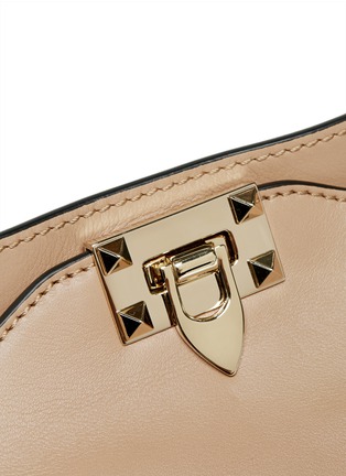 Detail View - Click To Enlarge - VALENTINO GARAVANI - 'Rockstud' medium leather tote
