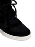 Detail View - Click To Enlarge - ASH - Cool Mesh suede wedge sneakers