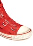 Detail View - Click To Enlarge - ASH - Virgin buckled leather sneakers