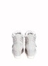 Back View - Click To Enlarge - ASH - Cool Mesh suede wedge sneakers