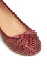 Detail View - Click To Enlarge - TORY BURCH - Chelsea crystal-pavé ballet flats