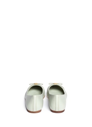 Back View - Click To Enlarge - TORY BURCH - Hugo point-toe flats