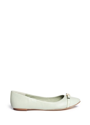 Main View - Click To Enlarge - TORY BURCH - Hugo point-toe flats