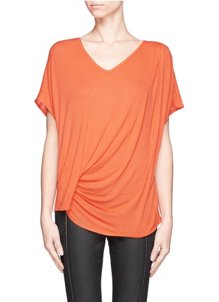 Main View - Click To Enlarge - ELIZABETH AND JAMES - Denver draped T-shirt