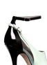 Detail View - Click To Enlarge - ALEXANDER WANG - Carolyn cutout patent leather peep-toe pumps