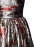 Detail View - Click To Enlarge - ALICE & OLIVIA - Nova metallic floral print gown