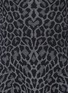 Detail View - Click To Enlarge - RVN - Leopard jacquard sleeveless flared dress