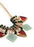 Detail View - Click To Enlarge - SCHO - Jade plate glass bead necklace
