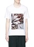 Main View - Click To Enlarge - FFIXXED STUDIOS - Floral patch poplin T-shirt