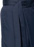 Detail View - Click To Enlarge - FFIXXED STUDIOS - Fold front belted pants