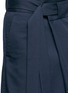 Detail View - Click To Enlarge - FFIXXED STUDIOS - Fold front belted shorts
