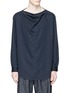 Main View - Click To Enlarge - FFIXXED STUDIOS - 'Outlook' button shoulder boat neck top