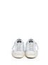 Front View - Click To Enlarge - GOLDEN GOOSE - 'Superstar' wrinkle effect laminated smudged sneakers
