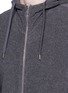 Detail View - Click To Enlarge - ORLEBAR BROWN - 'Caden' cotton towelling zip hoodie