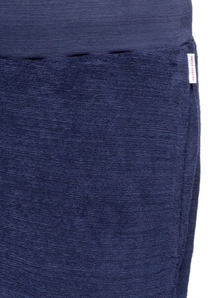 Detail View - Click To Enlarge - ORLEBAR BROWN - 'Beagi' cotton towelling sweatpants