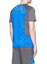 Back View - Click To Enlarge - 2XU - 'Ice X' colourblock performance short sleeve top