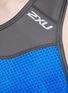Detail View - Click To Enlarge - 2XU - 'Ice X Singlet' colourblock performance tank top