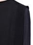 Detail View - Click To Enlarge - PORTS 1961 - Ribbed trim wool dickie