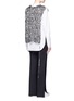 Back View - Click To Enlarge - PORTS 1961 - Metallic sequin dickie top