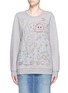 Main View - Click To Enlarge - MIRA MIKATI - 'Happy Forest' print embroidered sweatshirt