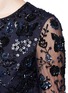 Detail View - Click To Enlarge - NEEDLE & THREAD - 'Butterfly' floral embellished tulle dress