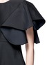 Detail View - Click To Enlarge - CO - Oversized ruffle sleeve wool blend top