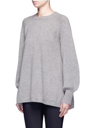 Front View - Click To Enlarge - CO - Peasant sleeve cashmere tunic sweater