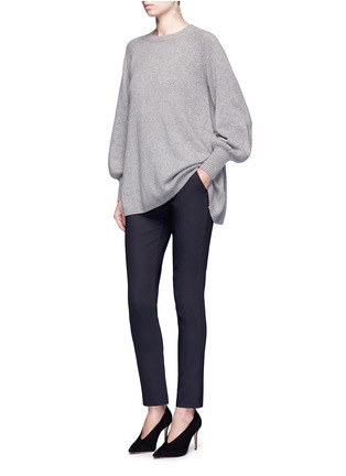 Figure View - Click To Enlarge - CO - Peasant sleeve cashmere tunic sweater