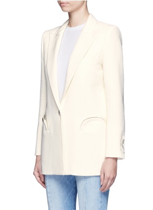 Front View - Click To Enlarge - BLAZÉ MILANO - 'Resolute' wool crepe blazer