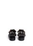 Back View - Click To Enlarge - CHURCH'S - Stud kiltie fringe calfskin leather sandals