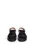 Front View - Click To Enlarge - CHURCH'S - Stud kiltie fringe calfskin leather sandals