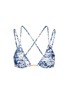 Main View - Click To Enlarge - VIX - 'Anatolia' geometric scale print triangle bikini top
