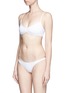 Figure View - Click To Enlarge - VITAMIN A - 'Samba' ruched back hipster bikini bottoms