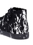 Detail View - Click To Enlarge - AKID - 'Anthony Hi' marble print canvas high top kids sneakers
