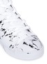 Detail View - Click To Enlarge - AKID - Anthony Hi' marble print canvas high top kids sneakers