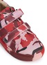 Detail View - Click To Enlarge - AKID - 'Axel' camouflage print canvas kids sneakers