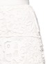 Detail View - Click To Enlarge - SELF-PORTRAIT - Geometric floral lace skirt