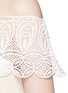 Detail View - Click To Enlarge - SELF-PORTRAIT - Guipure lace off-shoulder silk wedding gown