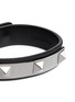 Detail View - Click To Enlarge - VALENTINO GARAVANI - 'Rockstud' metal bar leather bracelet