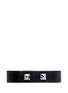 Figure View - Click To Enlarge - VALENTINO GARAVANI - 'Rockstud' metal bar leather bracelet