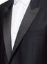 Detail View - Click To Enlarge - LANVIN - 'Attitude' peak lapel wool-mohair tuxedo suit