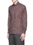 Front View - Click To Enlarge - LANVIN - 'Evolutive' triangle print cotton poplin shirt