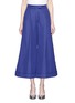 Main View - Click To Enlarge - DELPOZO - Wide leg ramie-cotton twill culottes
