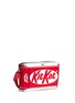 Front View - Click To Enlarge - ANYA HINDMARCH - 'Kit Kat' mirror leather wristlet